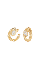 Serpent Bohème S Motif Hoop Earrings