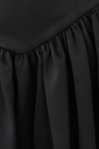 Lola Bonded Satin Midi Dress