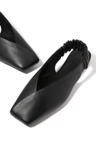 Envelope Slingback Mules