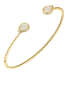 Serpent Boheme Bracelet, 18k Yellow Gold and Diamonds