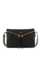 Diamant 3D Goatskin Leather Shoulder Bag