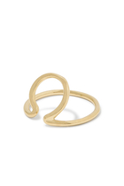 Lou Ear Cuffs, Gold-Plated Stainless Steel