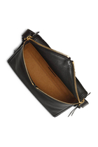 Diamant 3D Goatskin Leather Shoulder Bag