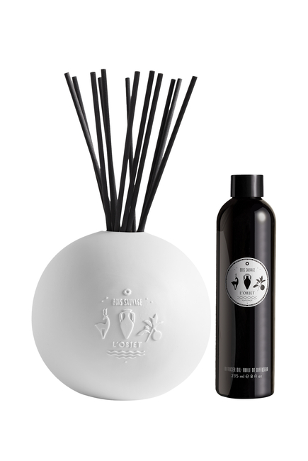 Bois Sauvage Porcelain Diffuser Set
