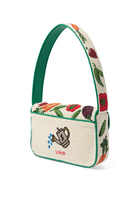 Tommy Crudite-Print Beaded Bag