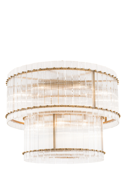 Large Ruby Chandelier