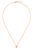 Serpent Bohème XS Motif Pendant,  18k Pink Gold & Diamonds