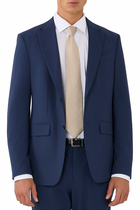 Solid Silk Linen Cotton Tie