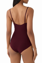 Dalila Ruched Maillot One-Piece Swimsuit