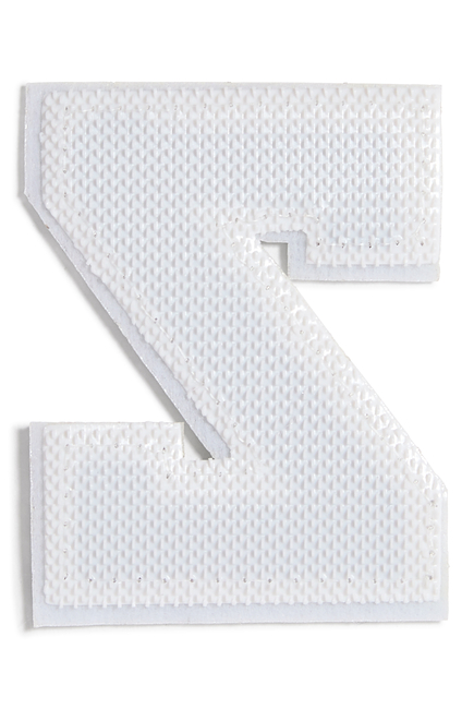 Kids 2” Chenille Varsity Letter ‘Z’ Patch