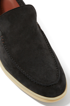 Suede Loafers