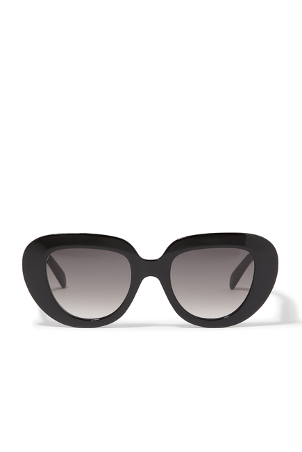 Three-Dot Butterfly Sunglasses