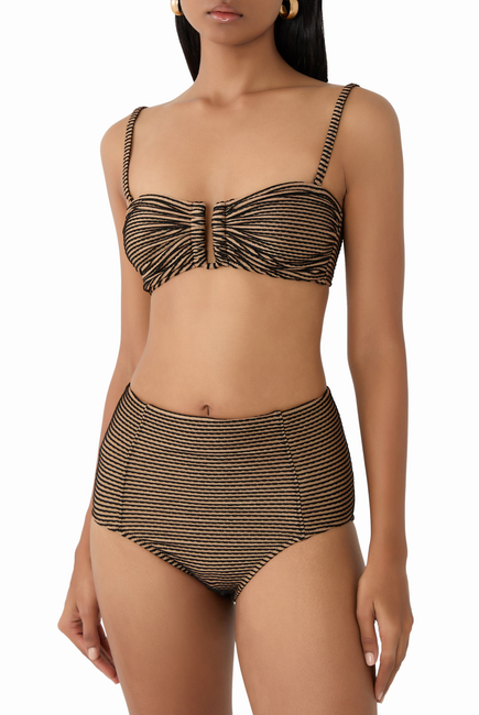Santorini Scalloped Bikini Top