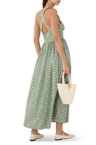 Crossback Midi Dress