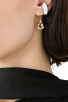Lemon Quartz Drop Alien Ear Cuff