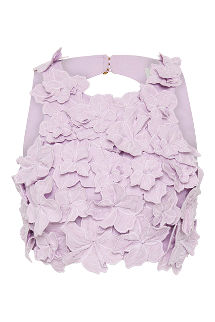 Splendour Flower Shell Top