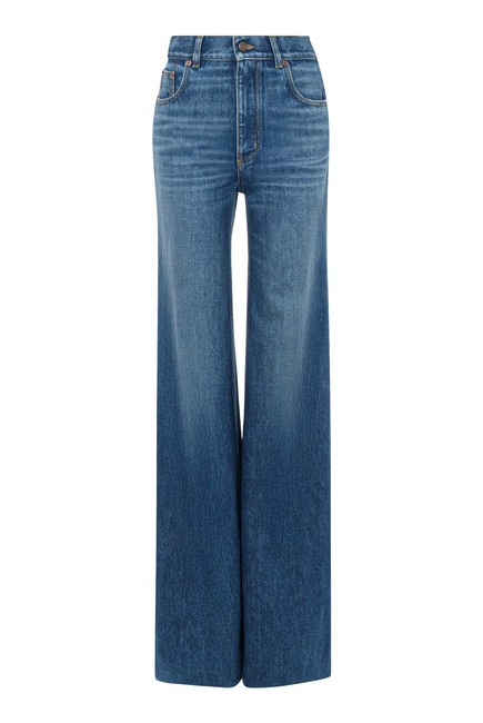High-Rise Flare Jeans