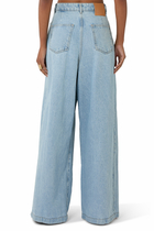 High-Rise Wide Leg Jeans 