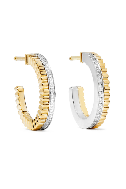 Quatre Radiant Edition Hoop Earrings
