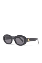 Triomphe Oval Sunglasses