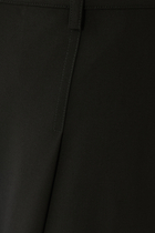 Pleated Wide-Leg Trousers