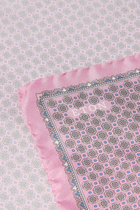 Geometric Silk Pocket Square Handkerchief