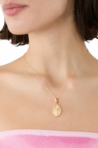 Ice Cream Sands Charm, 18K Yellow Gold & Mother of Pearl