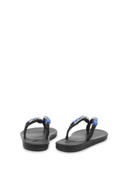 Saionara Crystals Thong Flats