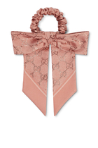 GG Silk Jacquard Scrunchie