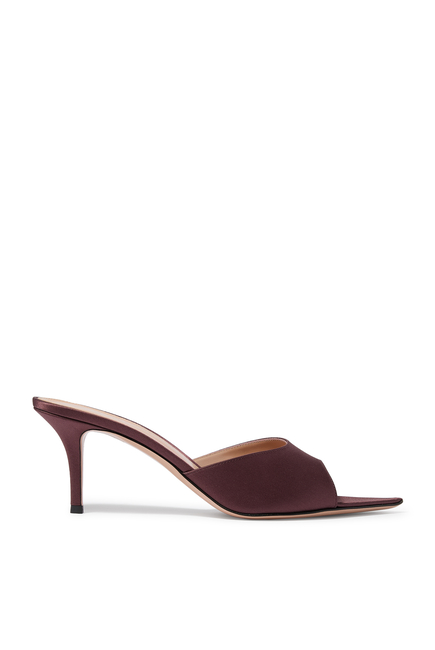 Elle 70 Satin Mules