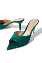 Elle 70 Satin Mules