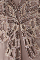Cape Style Kaftan with Butterfly Inspired Embroidery