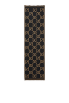 GG Logo Wool Scarf