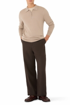  Mr Smythson Half Zip Sweater 