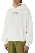 Curved Logo Hoodie