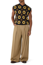 Floral Sweater Vest