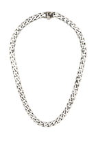 Thick Necklace Skull Clasp