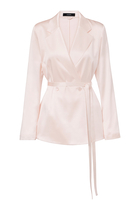 Joubert Silk Satin Jacket