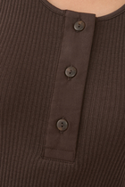  Henley Ribbed Top 