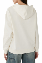 Scarf Embroidered Hoodie