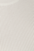  Cotton High Gauge Rib Knit Tank Top