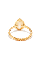 Serpent Boheme Ring, 18k Yellow Gold & Mother Of Pearl