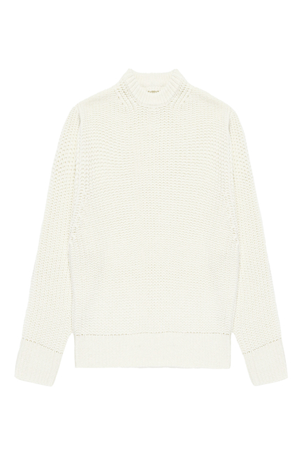Chunky Rib Knit Crewneck