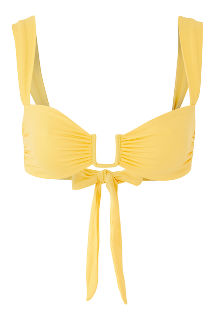 Cannes Tie Back Bikini Top