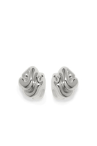 Knoll Earrings, Recycled Sterling Silver Plated in 18ct Yellow Gold Vermeil