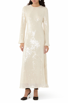 Sequin Maxi Dress