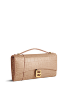 Small Hourglass Top-Handle Bag