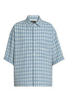 Plaid Cropped Shirt