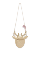 Kids Reindeer Woven Crossbody Bag