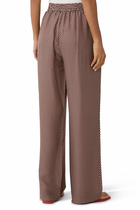 Sahel Overlay Print Pants